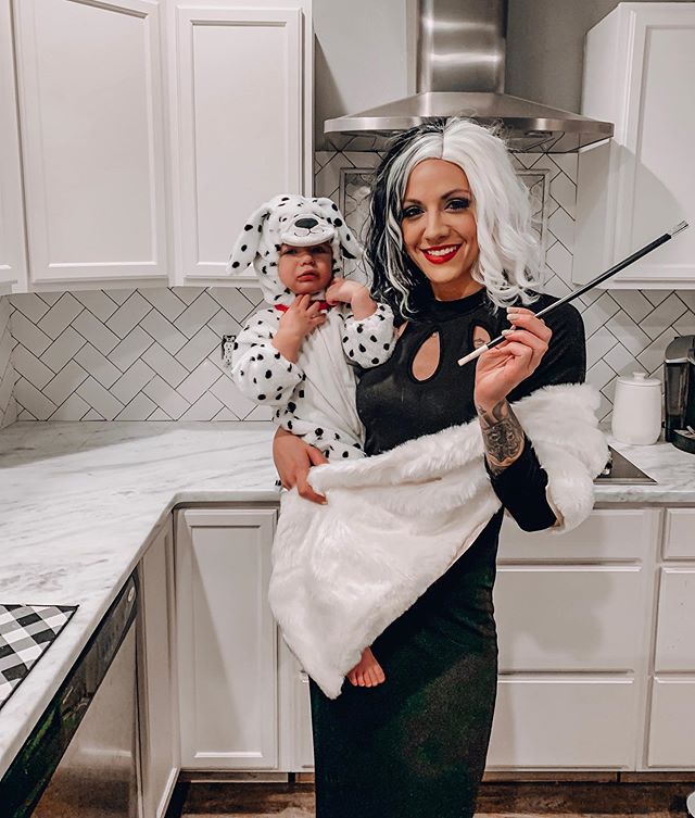 Cruella and Dalmatian